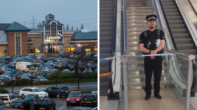 Essex Police has launched a murder investigation at Lakeside shopping centre.