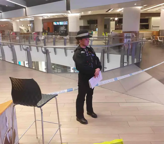 Officers have launched a murder probe at Lakeside shopping centre.