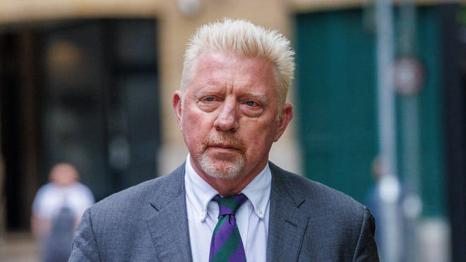 Boris Becker arrived at Southwark Crown Court on Friday.
