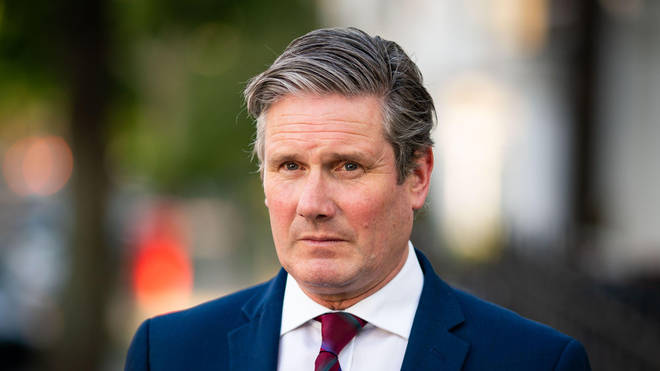 Sir Keir Starmer has defended the photo and said no rules were broken