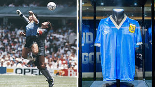 Diego Maradona Hand of God Goal Argentina v England 1986