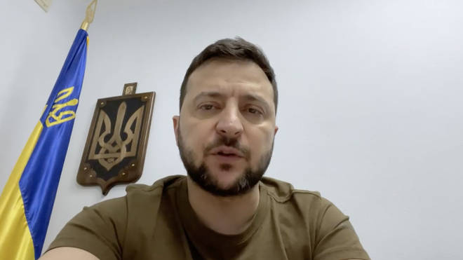 Volodymyr Zelenskyy gave the update in his evening address.