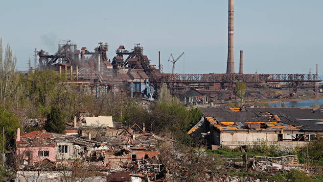 The Azovstal steel plant is Ukraine's final stronghold in Mariupol.