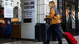 People headed out to vote on Thursday in the local elections.