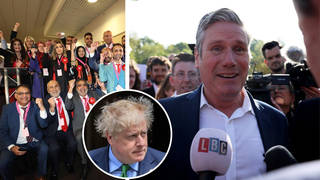 Boris Johnson has been dealt a blow by losing Barnet, which Labour leader Keir Starmer visited after it turned red.