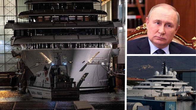 The Scheherazade superyacht allegedly owned by Vladimir Putin has been seized by Italian authorities.