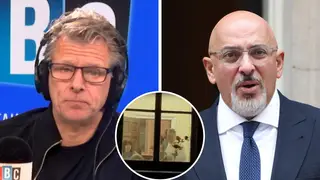 Education Secretary Nadhim Zahawi was grilled on whether Keir Starmer should resign by LBC's Andrew Castle.