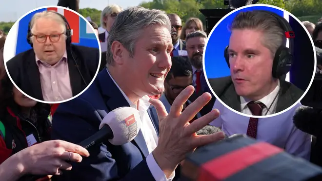 Dan Hodges had told LBC Keir Starmer would have no option but to resign if fined by police over beergate