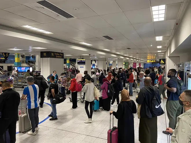 Travellers have also reported waiting for hours for luggage