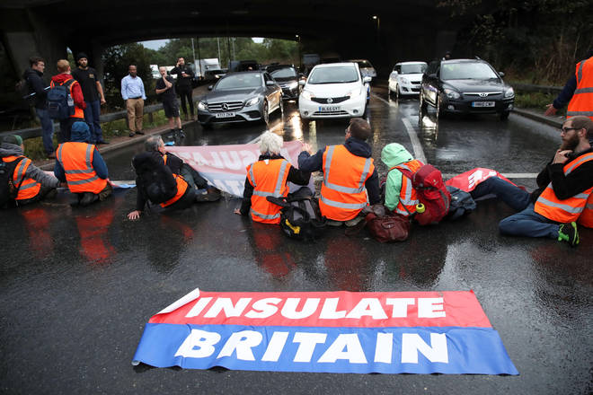 Insulate Britain protesters received fines for blocking roads last year