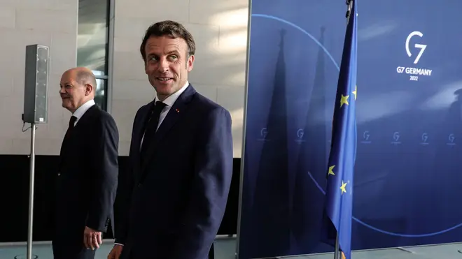 Emmanuel Macron would expect Britain to be invited to join a European community group