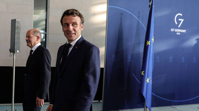 Emmanuel Macron would expect Britain to be invited to join a European community group