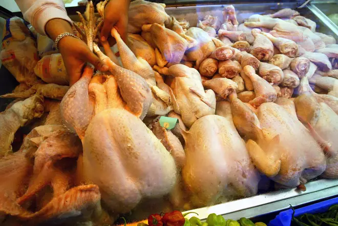 Turkeys On Sale In London For Christmas Dinner