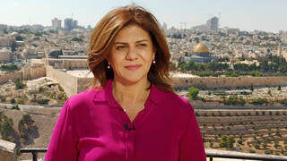 Shireen Abu Akleh, a well-known face in the Middle East, began working for Al Jazeera in 1997