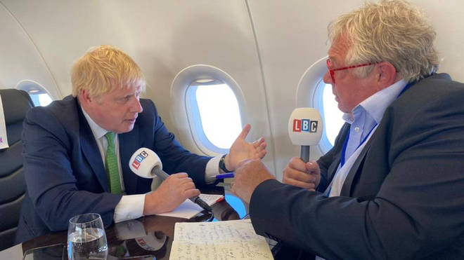 Nick Ferrari spoke to Boris Johnson