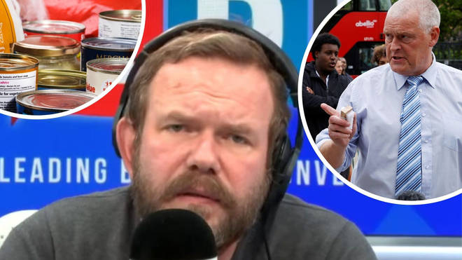 A James O'Brien caller, who works in a food bank, has accused Tory MP Lee Anderson of lying and branded him an "idiot".
