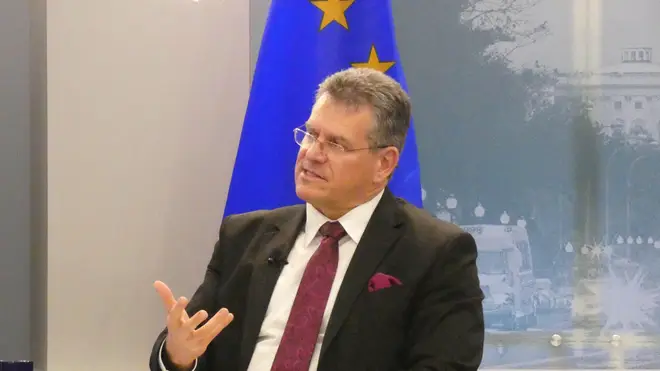 European Commission vice-president Maros Sefcovicsaid Truss had failed to meet the EU halfway