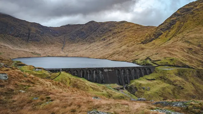 Picture 3 – Cruachan dam and upper reservoir