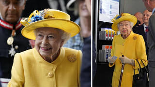 The Queen made a surprise appearance at Paddington Station today