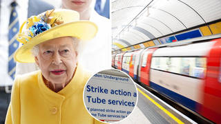The Queen's Jubilee is set to be disrupted by a Tube strike.