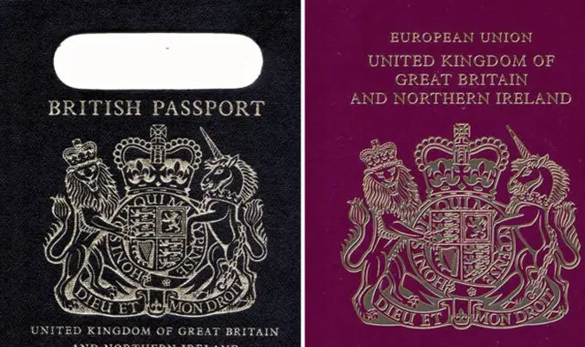 Blue passports will return after Brexit