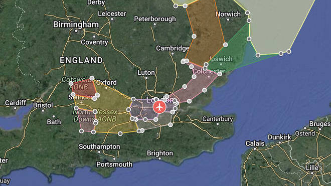 Platinum Jubilee flypast route 2022: Flight path map and how to watch it live - LBC