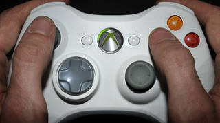 Games console controller