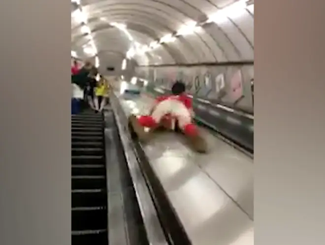 Tube fall