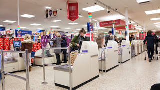 A stressed shopper has called for more till staff in Tesco