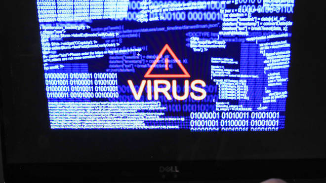Computer virus stock