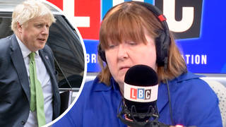 Caller, who lost mother, brands Boris Johnson a 'proven liar' before breaking down in tears