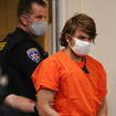 Payton Gendron is led into the courtroom for a hearing at Erie County Court in Buffalo, New York