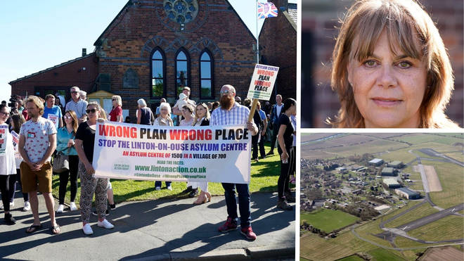 Angry residents oppose plans to add 1,500 people near the village of Linton-on-Ouse