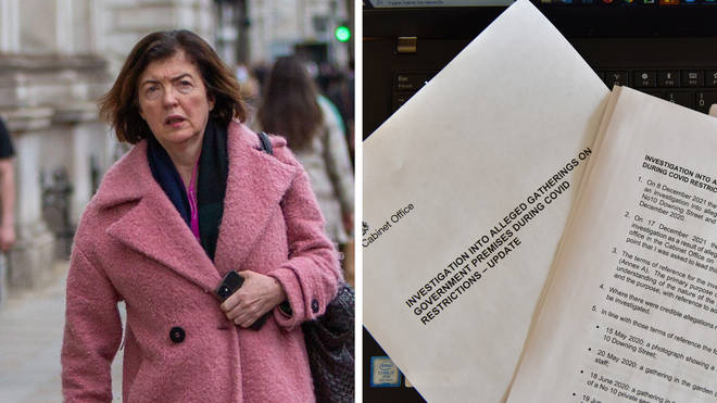 Sue Gray's full Partygate report is expected to be published next week