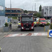 Seven people are being treated for breathing problems after a "hazardous substances incident"