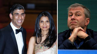Rish Sunak joined Roman Abramovich on the Rich List