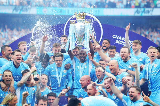 City finished the Premier League one point ahead of Liverpool, who beat Wolves 3-1 in their final match of the season.