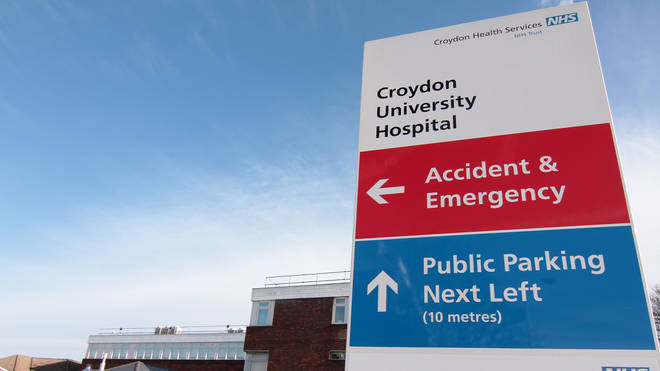 Fourteen security staff at Croydon University Hospital have been arrested after they allegedly "roughed up" members of the public.