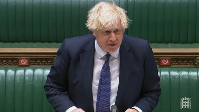 Boris Johnson later told MPs no party was held on that day and said all the rules were followed