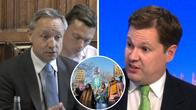 Jonathan Brearley (left) has warned of another price cap hike. Tory MP Robert Jenrick (right) has told LBC there needs to be an "intervention" by the Government - adding the Chancellor will announce his plans "soon".
