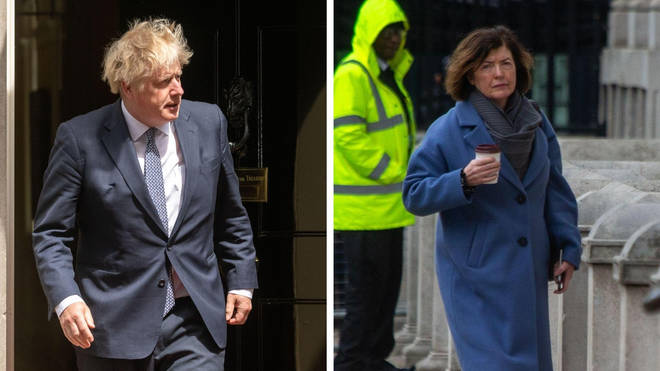 Boris Johnson has been given Sue Gray’s full report