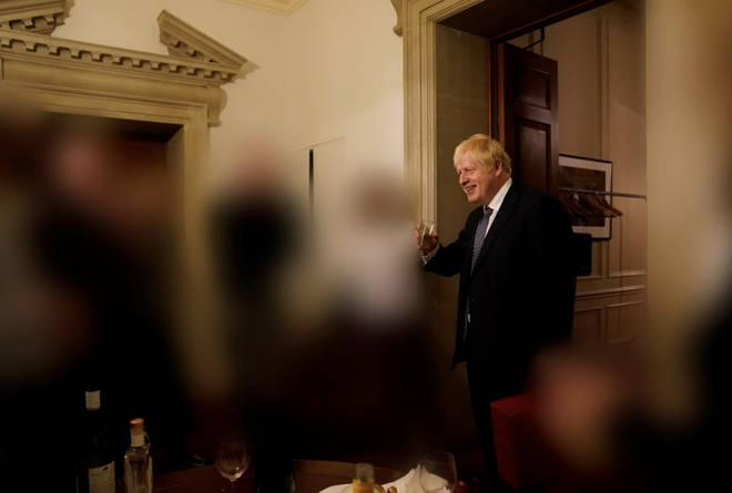 November 13 2020; a gathering in No10 Downing Street on the departure of a special adviser.