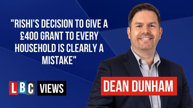 Dean Dunham believes Rishi's rescue package is a good start
