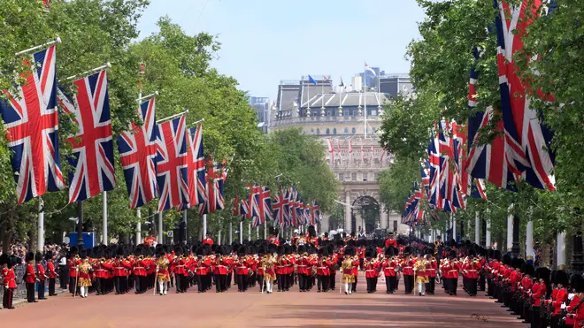 The Trooping of the Colour is an annual event