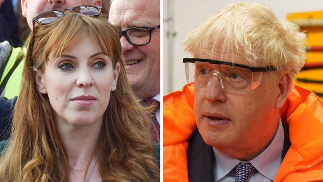 Angela Rayner hit out at Boris Johnson over changes to the code
