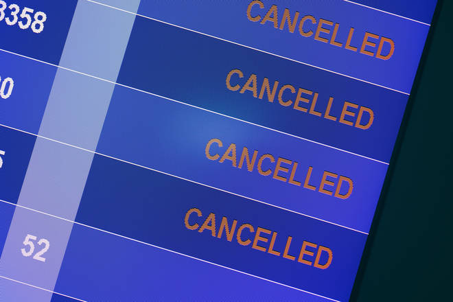 Around 24 flights a day have been cancelled