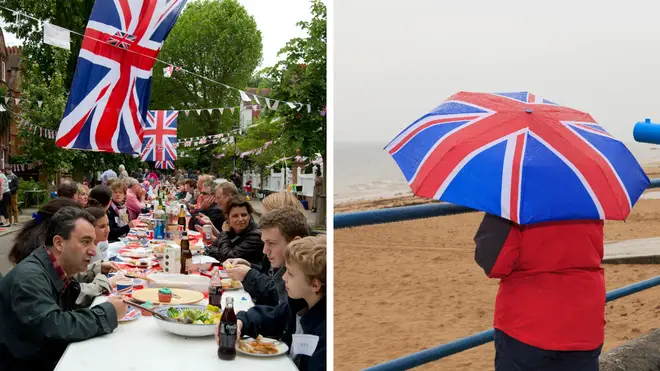 Britain is set for a weekend of two halves in terms of the weather