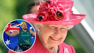 Queen giggles as Aussie tennis star makes risqué Jubilee joke about beating Brits
