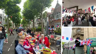 Street parties are being held across the UK
