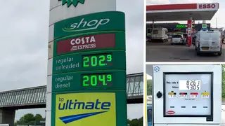 Drivers have told of their fury at soaring fuel prices